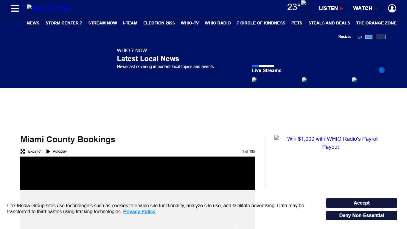 Miami County Inmates – WHIO TV 7 and WHIO Radio